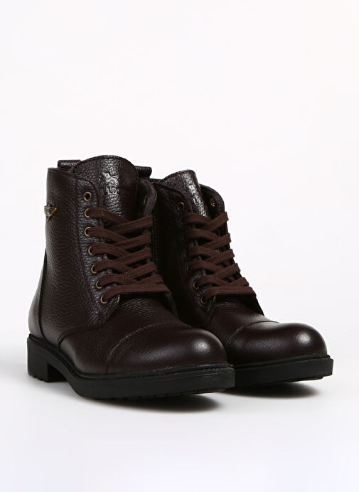 Bulldozer Kahverengi Kadın Deri Bot BUL-240507 - Görsel 3