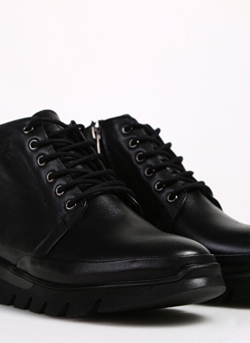 Bulldozer Siyah Kadın Deri Bot BUL-240714 - Görsel 6