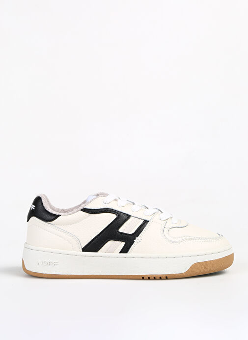 Hoff Beyaz-Siyah Erkek Deri Sneaker 22309601 - Görsel 2