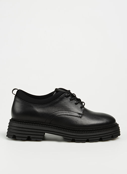Greyder Siyah Kadın Düz Ayakkabı 33140 ZN OXFORD AYK (S) - Görsel 2