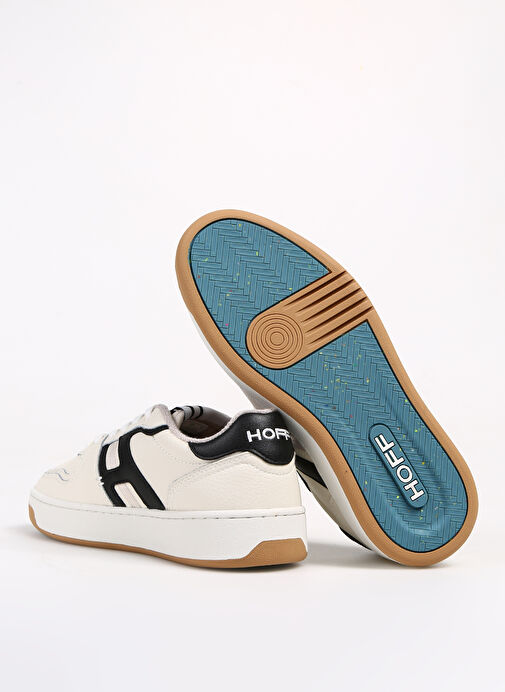 Hoff Beyaz-Siyah Kadın Deri Sneaker 22209005 - Görsel 5