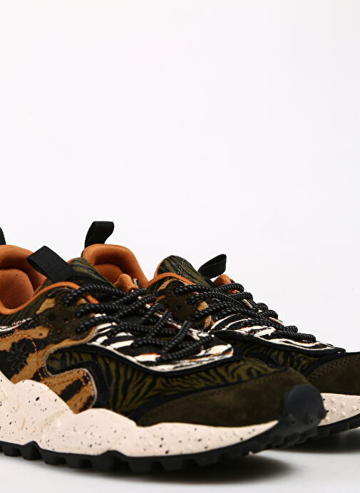 Flower Mountain Çok Renkli Kadın Deri Sneaker 2017819-03-1F66 - Görsel 6