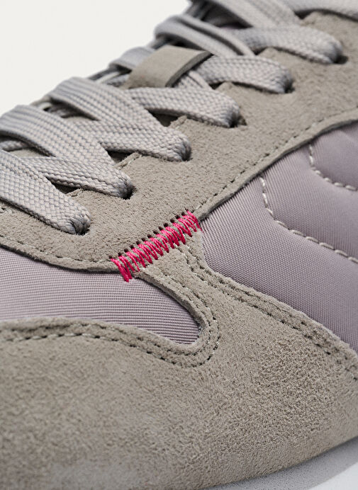 Hoff Gri Kadın deri Sneaker 22317003 - Görsel 6