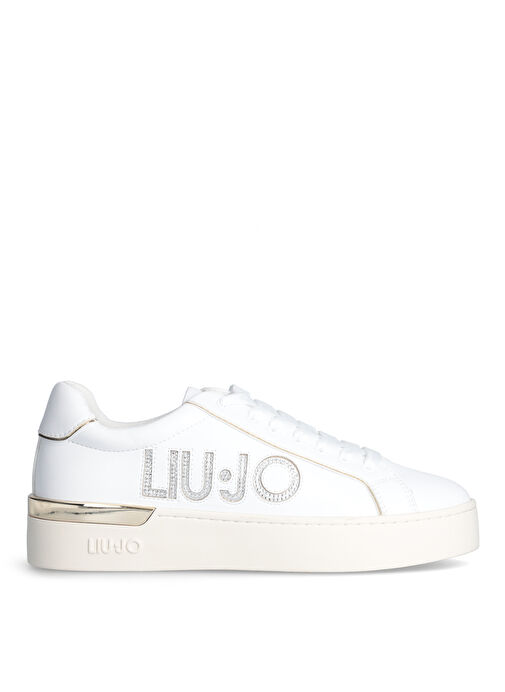 Liu Jo Beyaz Kadın Deri Sneaker SILVIA 65 - Görsel 2