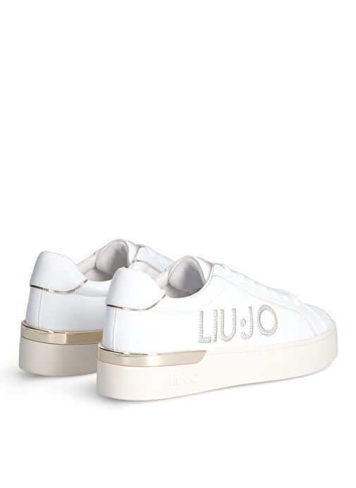 Liu Jo Beyaz Kadın Deri Sneaker SILVIA 65 - Görsel 4