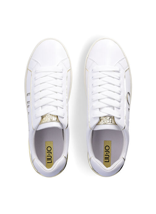 Liu Jo Beyaz Kadın Deri Sneaker SILVIA 65 - Görsel 5