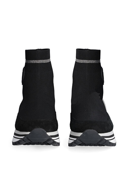 Liu Jo Siyah Kadın Sneaker LIUJO MAXI WONDER 66 - Görsel 5