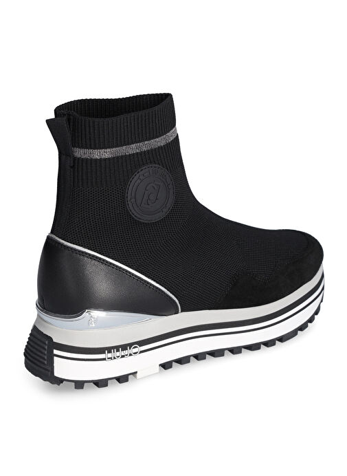 Liu Jo Siyah Kadın Sneaker LIUJO MAXI WONDER 66 - Görsel 6