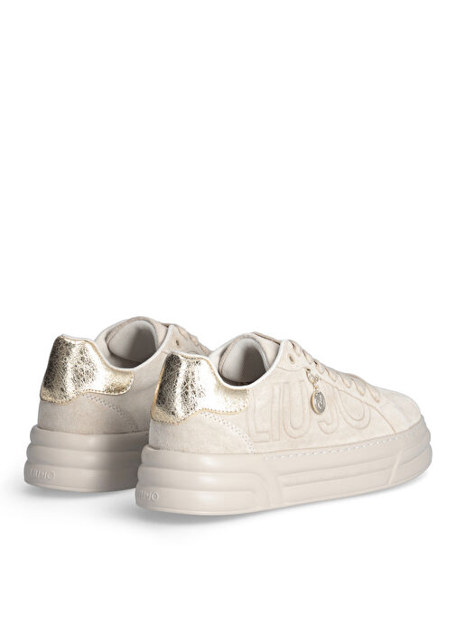 Liu Jo Bej Kadın Süet Sneaker CLEO 09 - Görsel 4