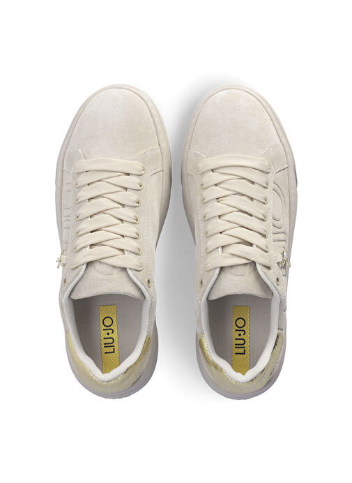 Liu Jo Bej Kadın Süet Sneaker CLEO 09 - Görsel 5