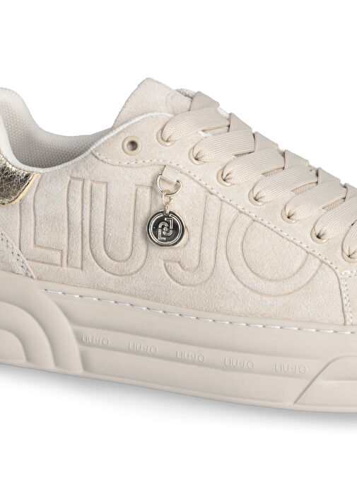 Liu Jo Bej Kadın Süet Sneaker CLEO 09 - Görsel 6