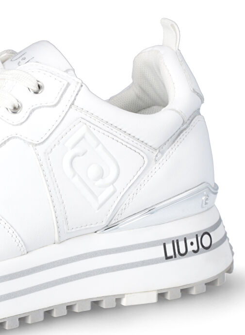 Liu Jo Beyaz Kadın Deri Sneaker LIUJO MAXI WONDER 01 - Görsel 6