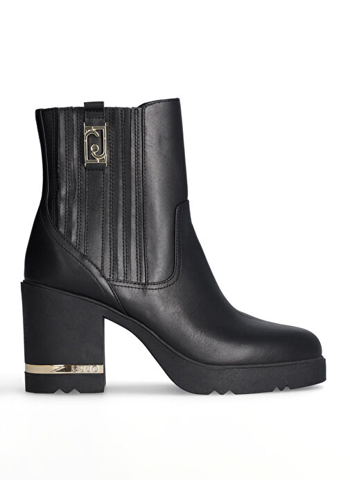 Liu Jo Siyah Kadın Deri Topuklu Bot GLORIA 24 - Görsel 2