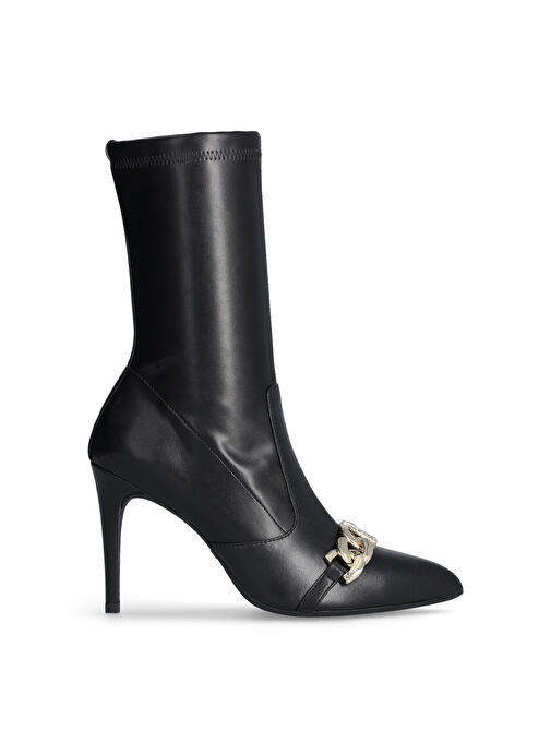 Liu Jo Siyah Kadın Deri Topuklu Bot VICKIE 137 - Görsel 2