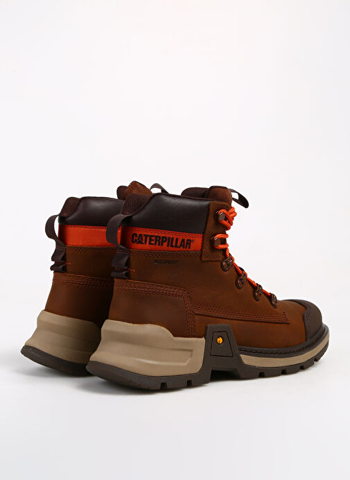 Caterpillar Kahverengi-Turuncu Erkek Deri Bot COLORADO EXPEDITION WP - Görsel 4