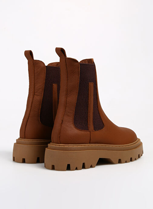 Manijero Taba Kadın Deri Bot Justina - Görsel 4