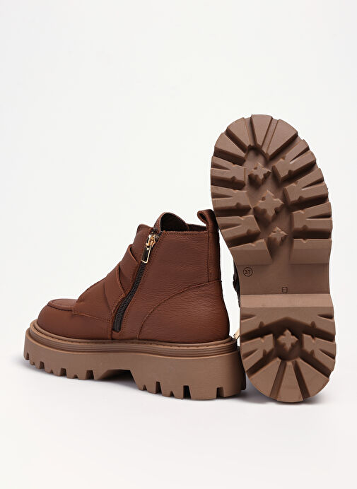 Manijero Taba Kadın Deri Bot Ariana - Görsel 5