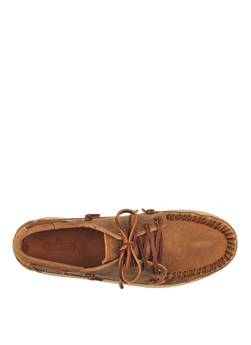 Sebago Bej Erkek Deri Günlük Ayakkabı 76116GW - Görsel 4