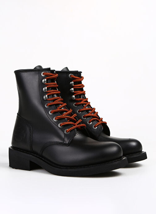 Harley Davidson Siyah Erkek Deri Bot IRON NEW - Görsel 3