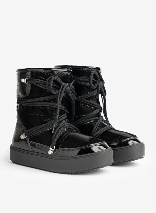 Chiara Ferragni Siyah Kadın Bot CF3256_001 - Görsel 2