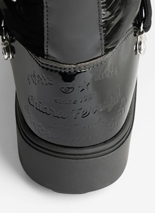 Chiara Ferragni Siyah Kadın Bot CF3256_001 - Görsel 5