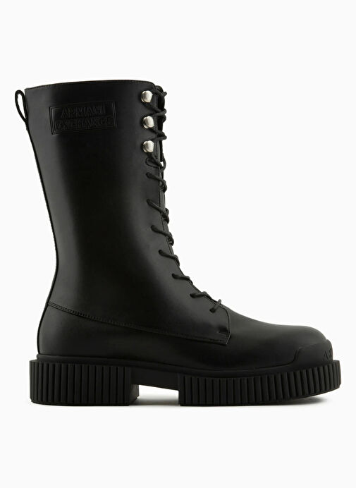 Armani Exchange Siyah Kadın Deri Bot XDN028XV748K001 - Görsel 2