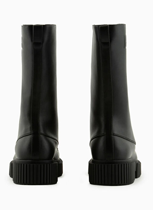 Armani Exchange Siyah Kadın Deri Bot XDN028XV748K001 - Görsel 4