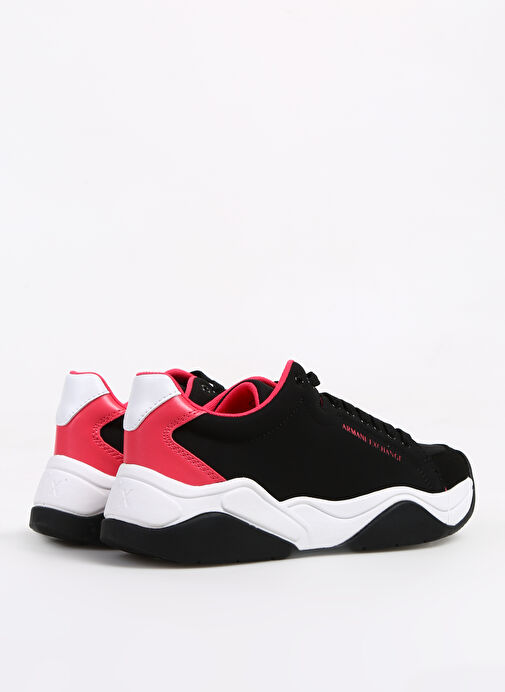 Armani Exchange Siyah-Pembe Kadın Sneaker XDX140XV736S944 - Görsel 4