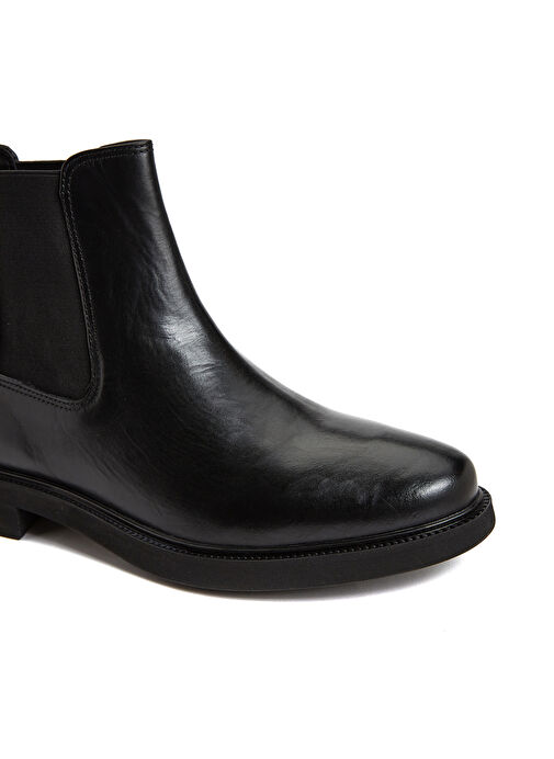 Divarese Siyah Kadın Deri Bot 15-170D - Görsel 6