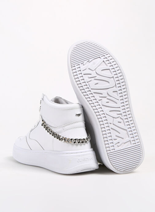 Alberto Guardiani Beyaz Kadın Deri Sneaker NEW ERA 0157 - Görsel 5