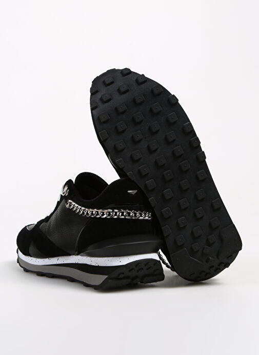 Alberto Guardiani Siyah Kadın Süet Sneaker WEN 0154 - Görsel 5