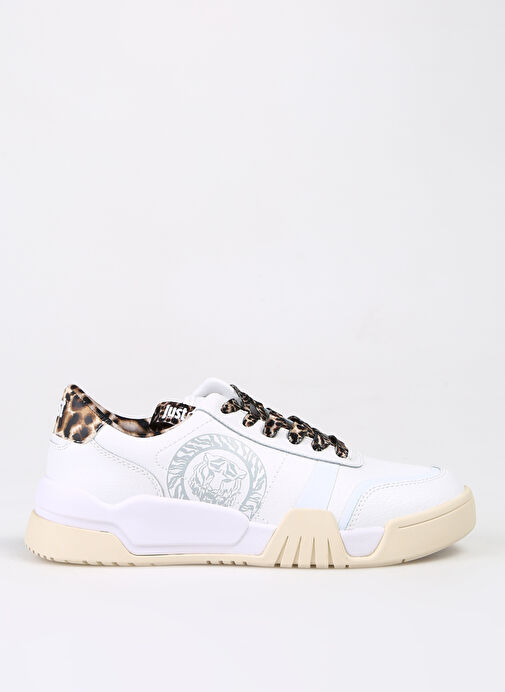 Just Cavalli Beyaz Kadın Deri Sneaker 75RA3SA2ZP378003 - Görsel 2