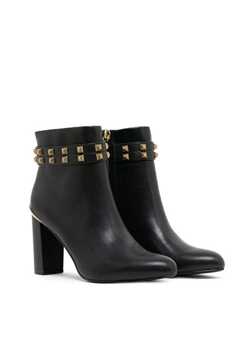 Just Cavalli Siyah Kadın Deri Bot 75RA3S60ZP274899 - Görsel 3