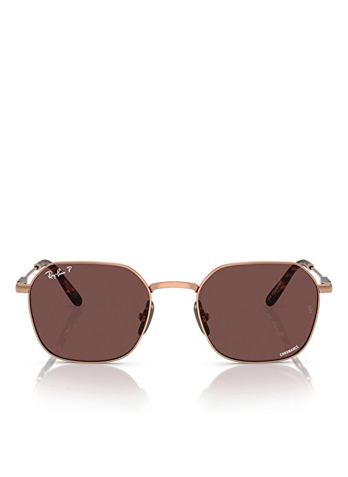 Ray-Ban Jim Titanium Rb8094 Oval Bej Unisex Polarize Güneş Gözlüğü
