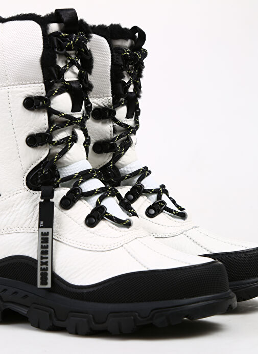 Ugg Beyaz-Siyah Kadın deri Kar Botu 1143839 - Görsel 6