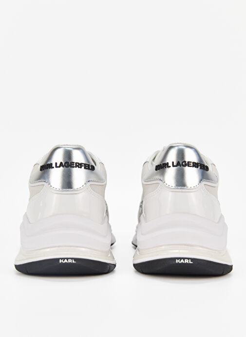 Karl Lagerfeld Karl Lagerfeld Bej Beyaz-Gümüş Kadın deri Sneaker KL6316541S | Boyner Bej - 6. görsel