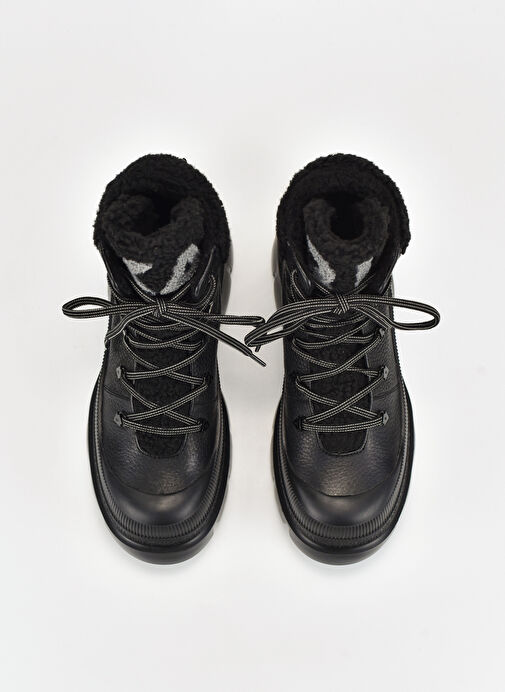 Karl Lagerfeld Siyah Kadın Deri Bot KL43563000 - Görsel 5