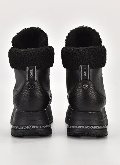 Karl Lagerfeld Siyah Kadın Deri Bot KL6496330X - Görsel 6