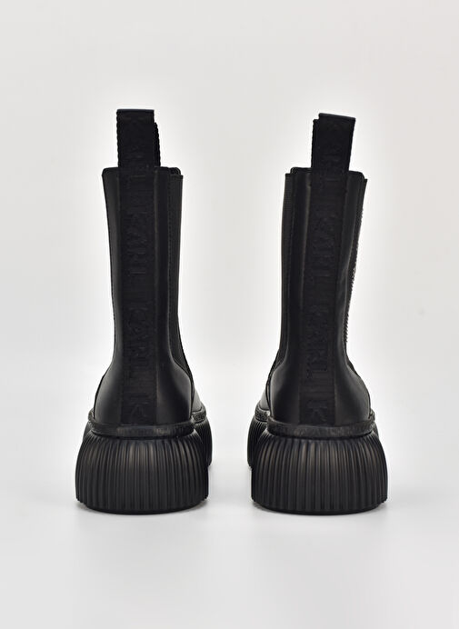 Karl Lagerfeld Siyah Kadın Deri Bot KL4236000X - Görsel 6