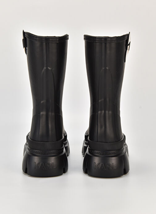Karl Lagerfeld Siyah Kadın Yağmur Botu KL43567V00 - Görsel 6