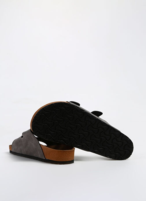 Fabrika Comfort Antrasit Erkek Terlik ENORA - Görsel 5