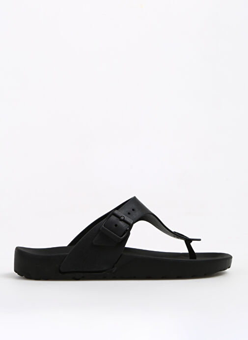 Fabrika Siyah Erkek Plaj Terliği AURORA - Görsel 2