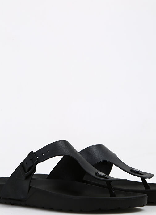 Fabrika Siyah Erkek Plaj Terliği AURORA - Görsel 6