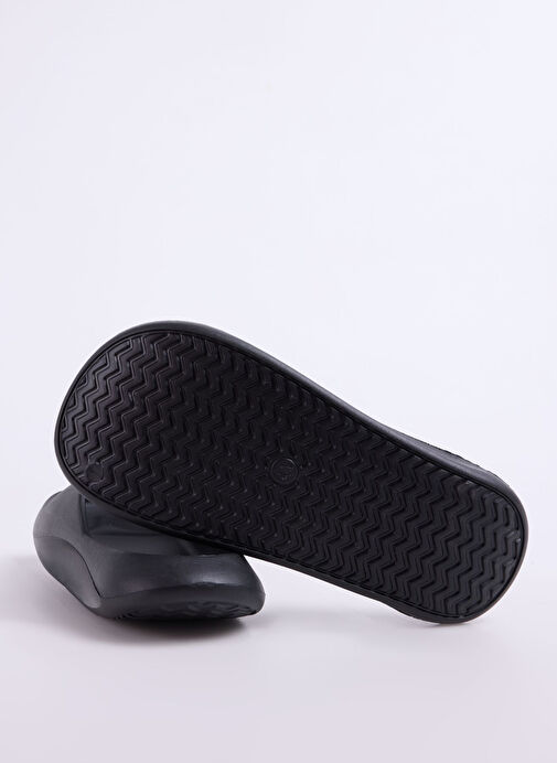 Fabrika Siyah Erkek Plaj Terliği SASSA - Görsel 5