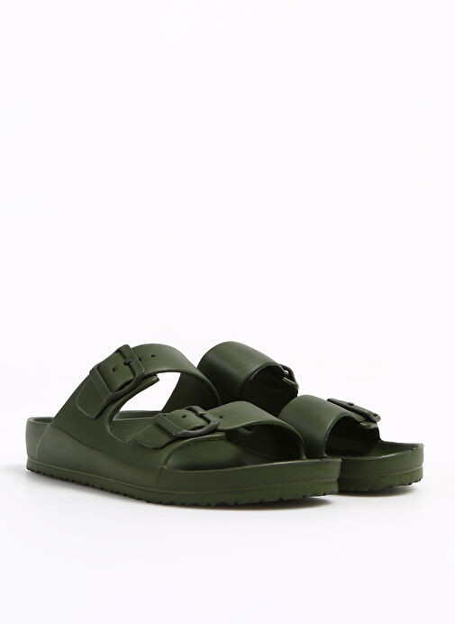 Fabrika Haki Erkek Plaj Terliği TOMAS - Görsel 3