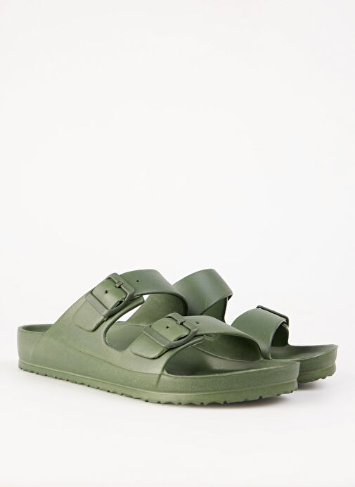 Fabrika Haki Erkek Plaj Terliği TOMAS - Görsel 8