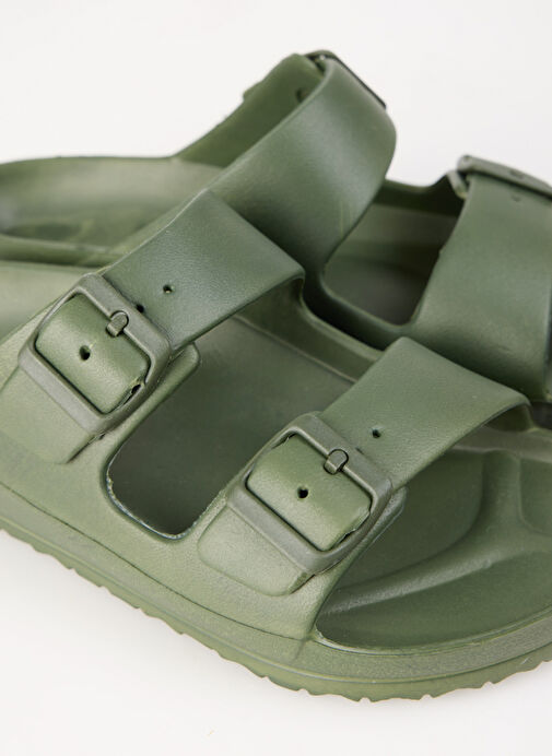 Fabrika Haki Erkek Plaj Terliği TOMAS - Görsel 11