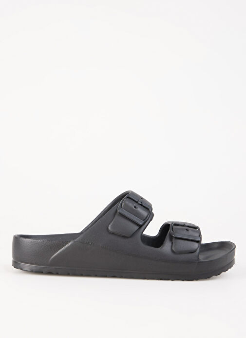 Fabrika Siyah Erkek Plaj Terliği TOMAS - Görsel 7