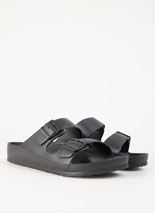 Fabrika Siyah Erkek Plaj Terliği TOMAS - Görsel 8