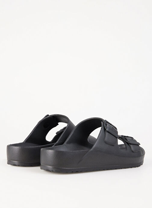 Fabrika Siyah Erkek Plaj Terliği TOMAS - Görsel 9